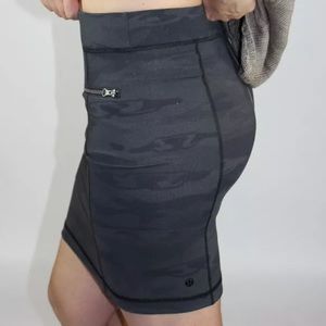 Lululemon Rocket Pencil Skirt Camo Size 8